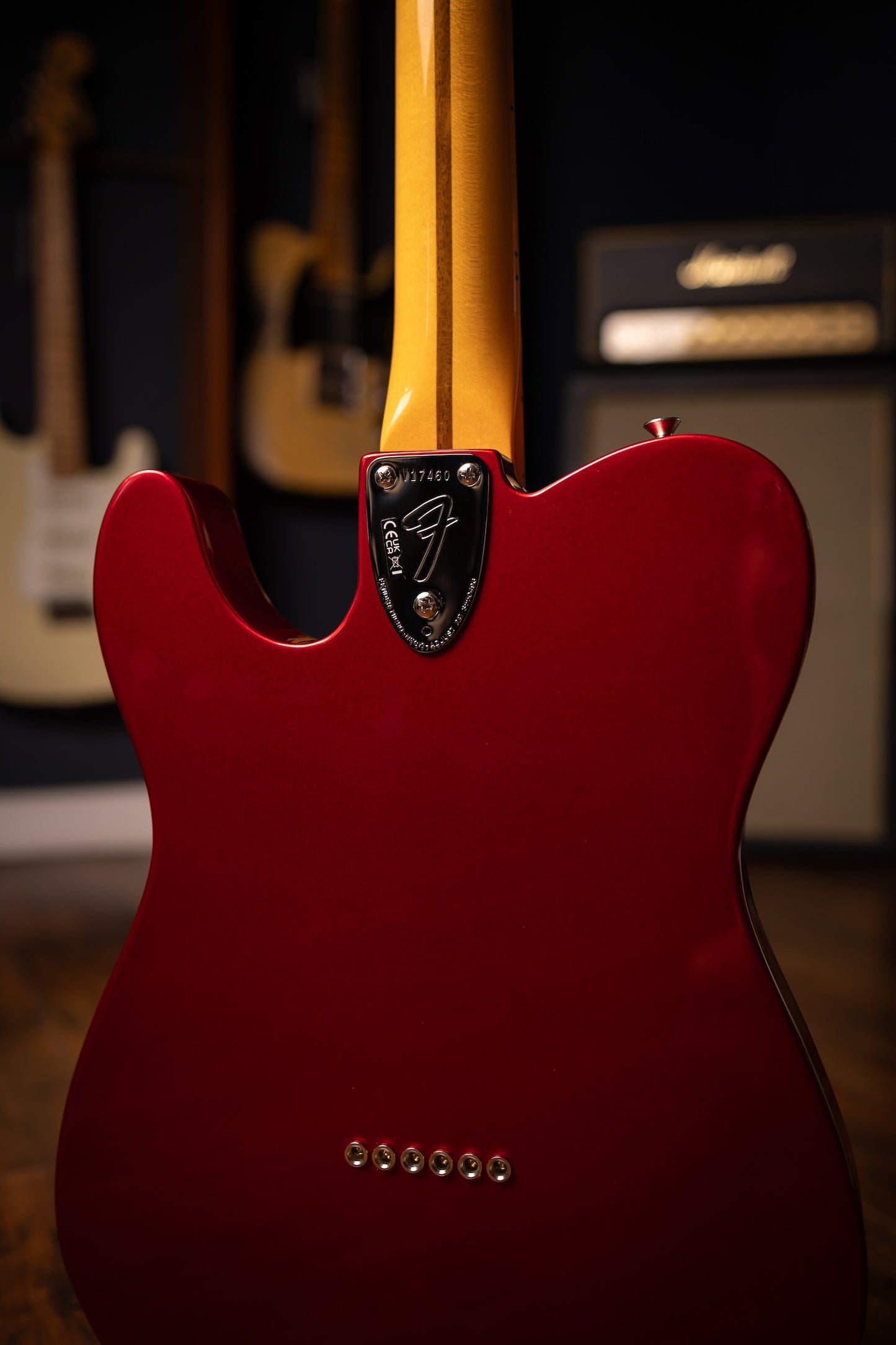 Fender American Vintage II 1972 Telecaster® Thinline  Electric Guitar - Candy Apple Red