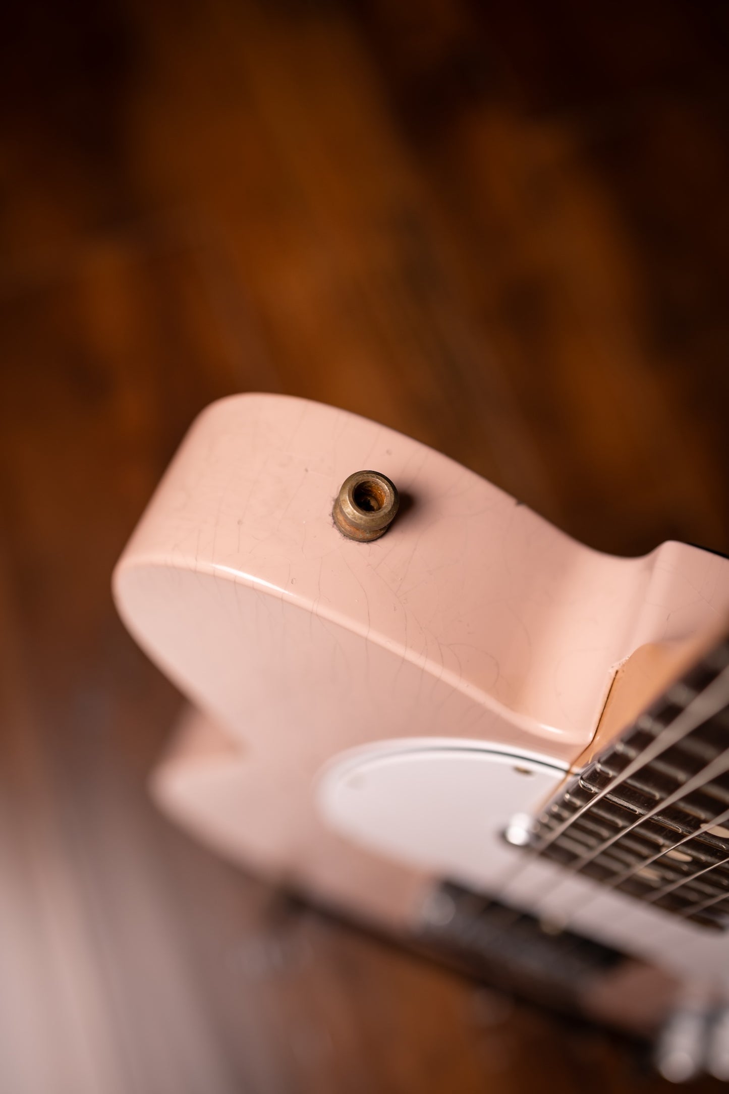 Fender Custom Shop SR25 Telecaster Pro 2025 Relic Electric Guitar - Dirty Shell Pink