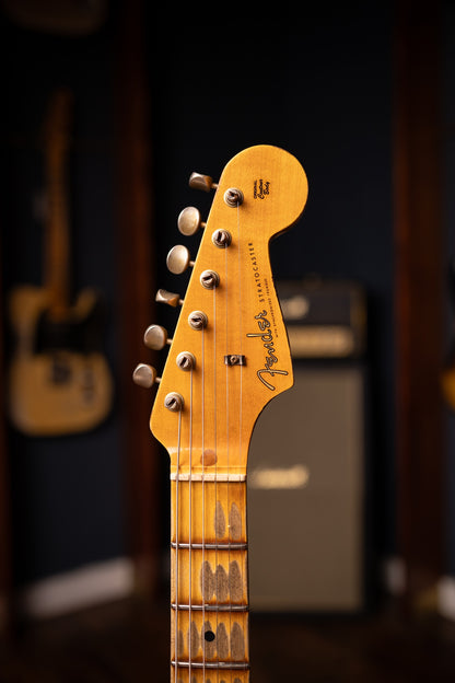 Fender 1957 Stratocaster Heavy Relic Electric Guitar - Aged 2-Color Sunburst