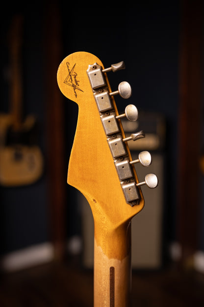 Fender 1957 Stratocaster Heavy Relic Electric Guitar - Aged 2-Color Sunburst