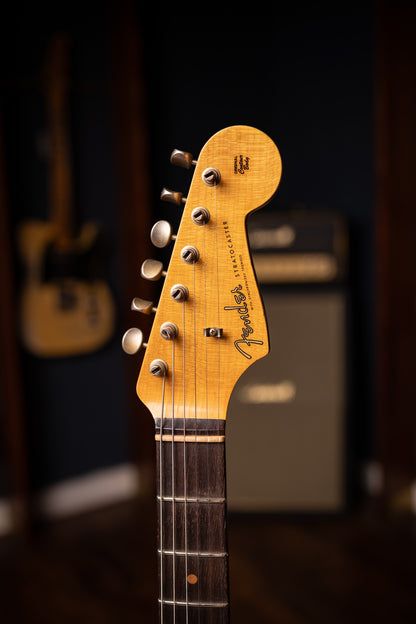 Fender 1959 Stratocaster® Journeyman Relic®  Electric Guitar - Faded Aged Sea Foam Green