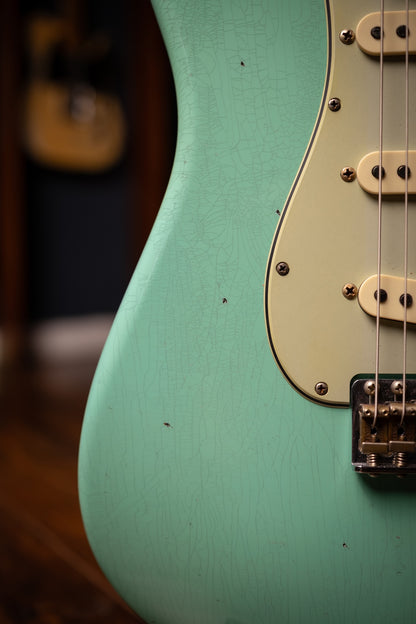 Fender 1959 Stratocaster® Journeyman Relic®  Electric Guitar - Faded Aged Sea Foam Green