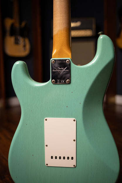Fender 1959 Stratocaster® Journeyman Relic®  Electric Guitar - Faded Aged Sea Foam Green