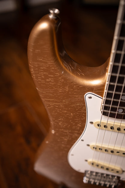 Fender 1967 Stratocaster® Relic Electric Guitar - Aged Firemist Gold