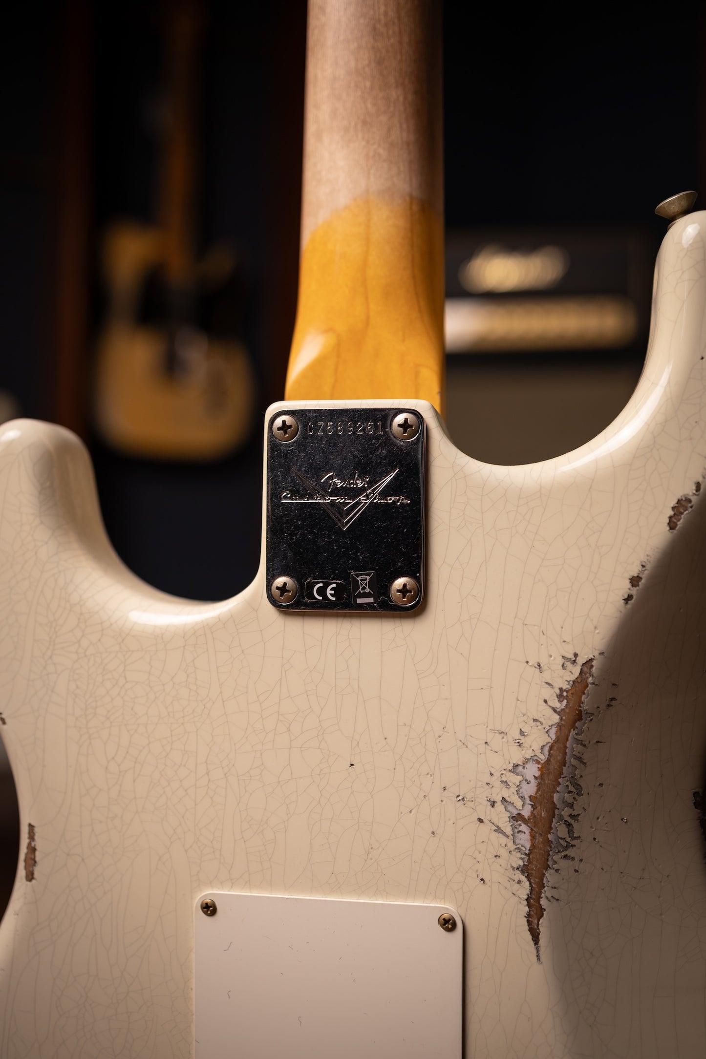 Fender 1962 Stratocaster® Relic® Electric Guitar - Aged Olympic White