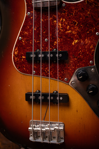 1982 Fender JB-62 Jazz Bass MIJ - Sunburst