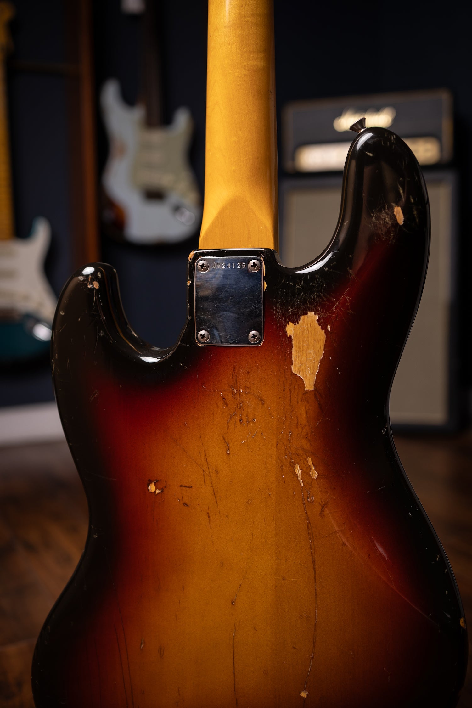 1982 Fender JB-62 Jazz Bass MIJ - Sunburst