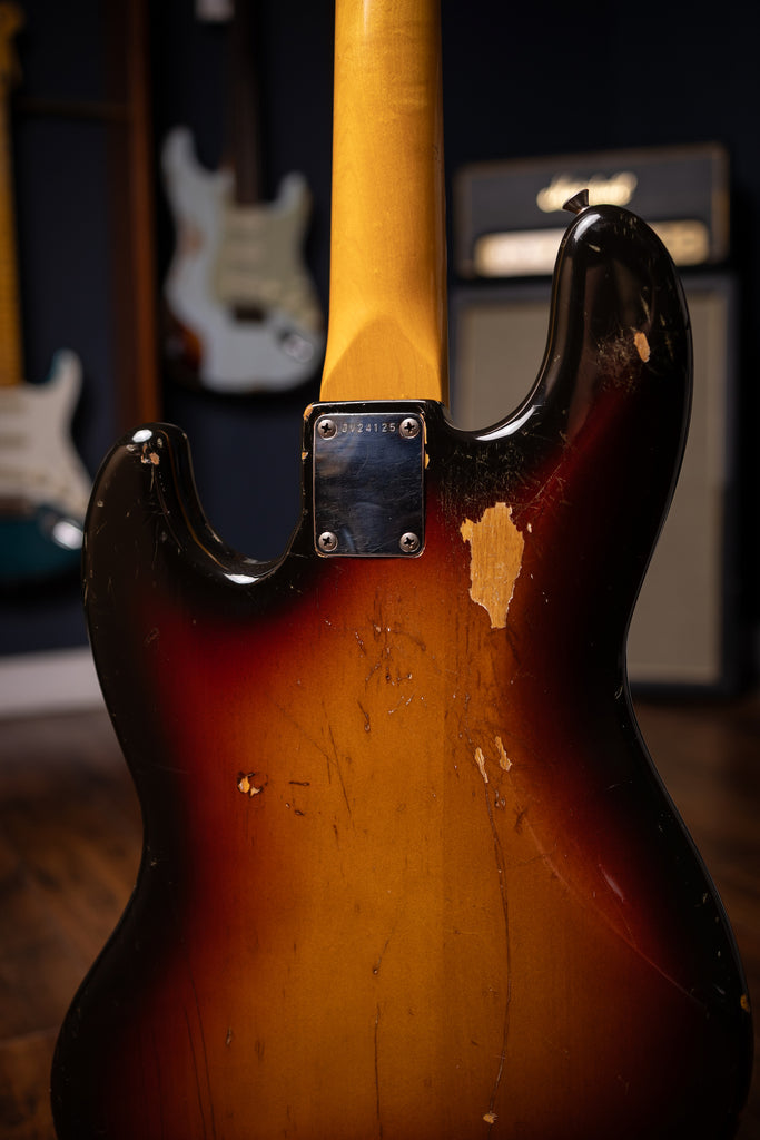 1982 Fender JB-62 Jazz Bass MIJ - Sunburst – Walt Grace Vintage