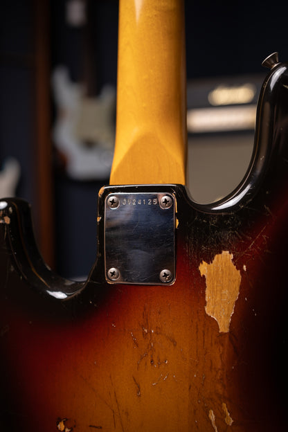 1982 Fender JB-62 Jazz Bass MIJ - Sunburst