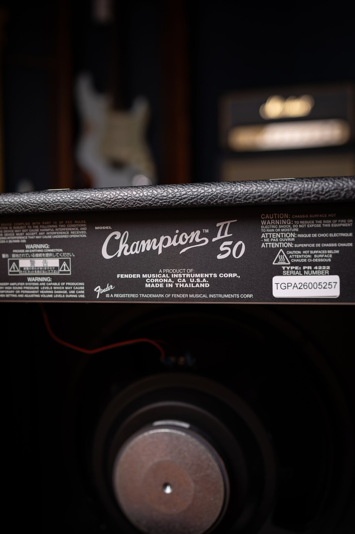 Fender Champion II 50 Combo Amp - Black