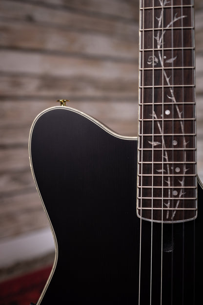 Ibanez TOD10N Tim Henson Signature Nylon-string Acoustic-Electric Guitar - Black