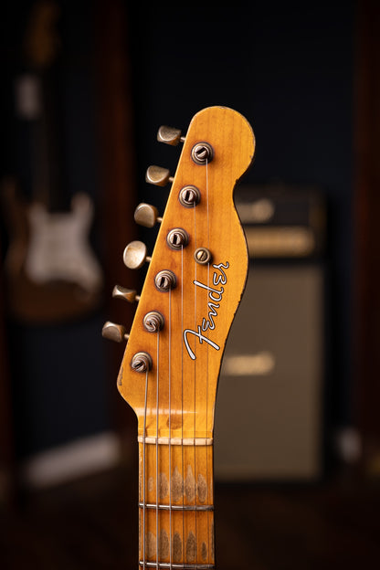 Fender Custom Shop 1951 Nocaster Super Heavy Relic Telecaster Electric Guitar - Super Faded Aged Nocaster Blonde