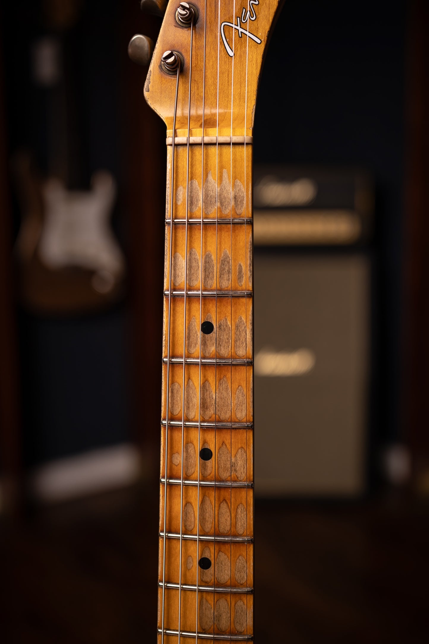 Fender Custom Shop 1951 Nocaster Super Heavy Relic Telecaster Electric Guitar - Super Faded Aged Nocaster Blonde