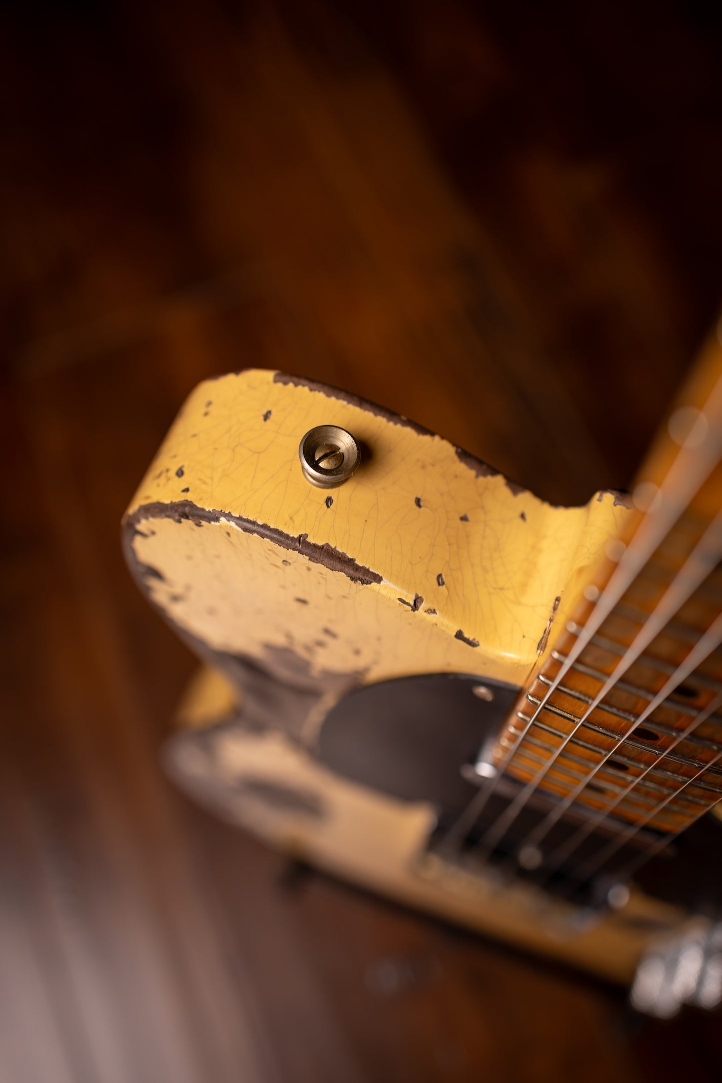 Fender Custom Shop 1951 Nocaster Super Heavy Relic Telecaster Electric Guitar - Super Faded Aged Nocaster Blonde