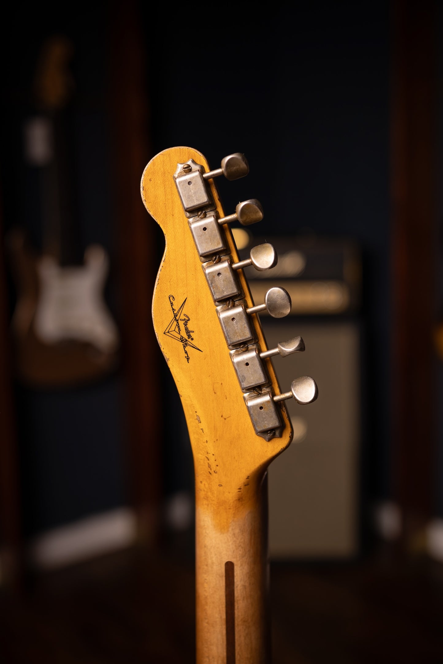 Fender Custom Shop 1951 Nocaster Super Heavy Relic Telecaster Electric Guitar - Super Faded Aged Nocaster Blonde