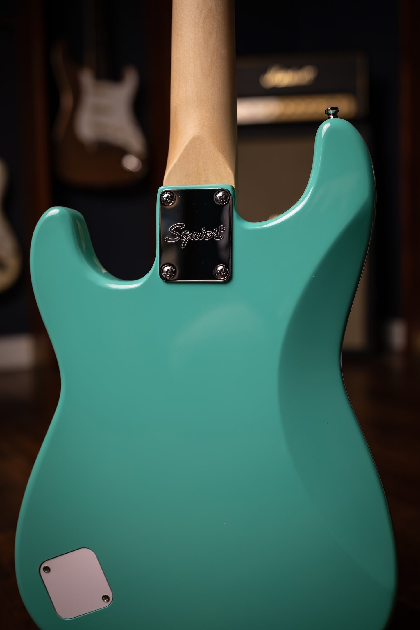 Squier Stratocaster Mini Electric Guitar - Sea Foam Green
