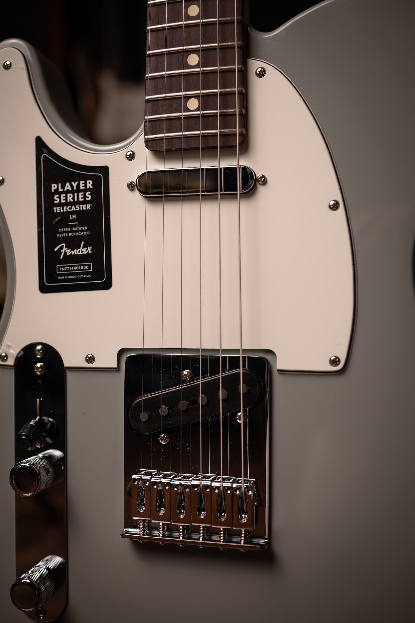 Fender Player II Telecaster Left-Handed Electric Guitar  - Cactus Grey