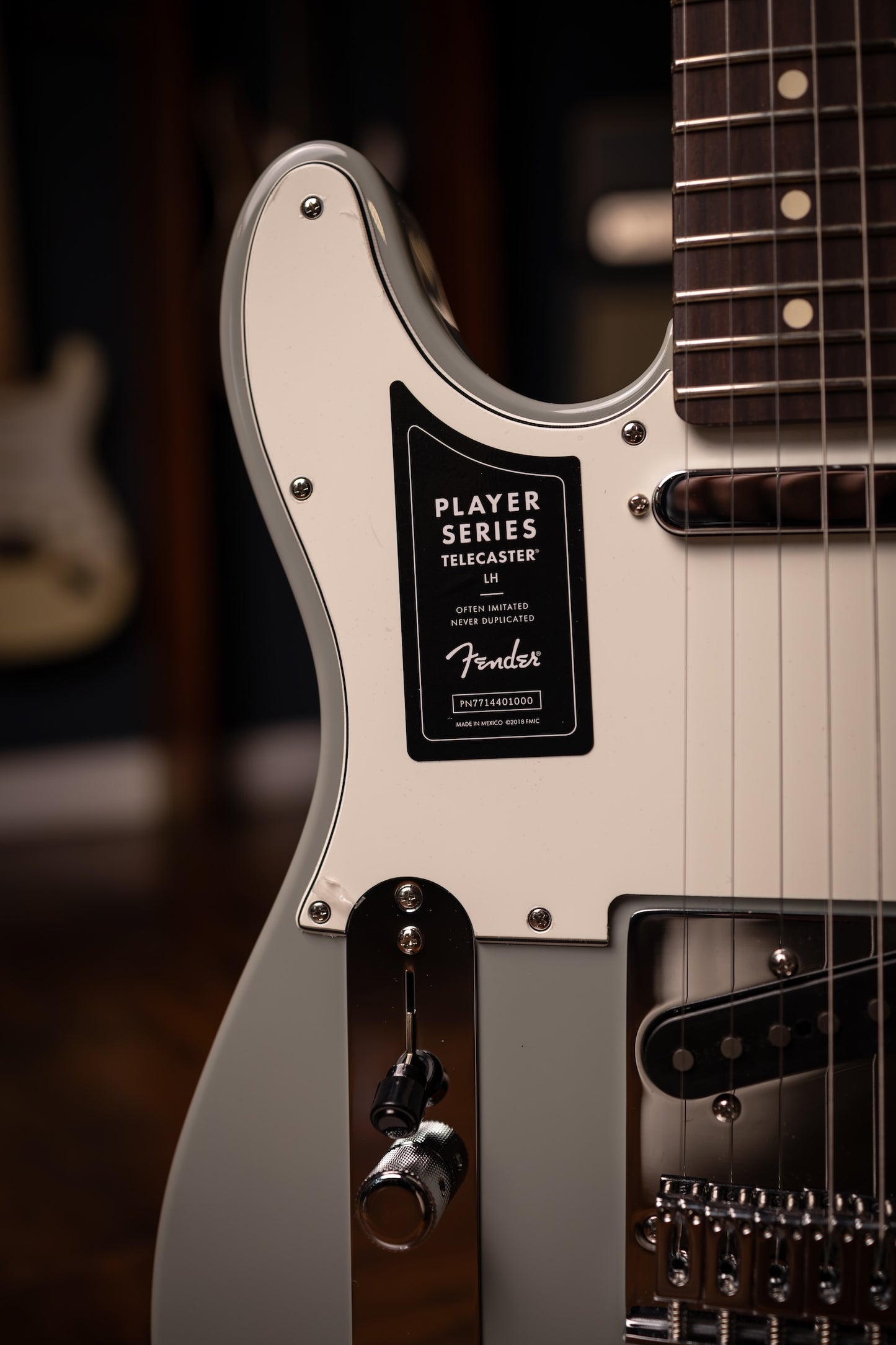 Fender Player II Telecaster Left-Handed Electric Guitar  - Cactus Grey