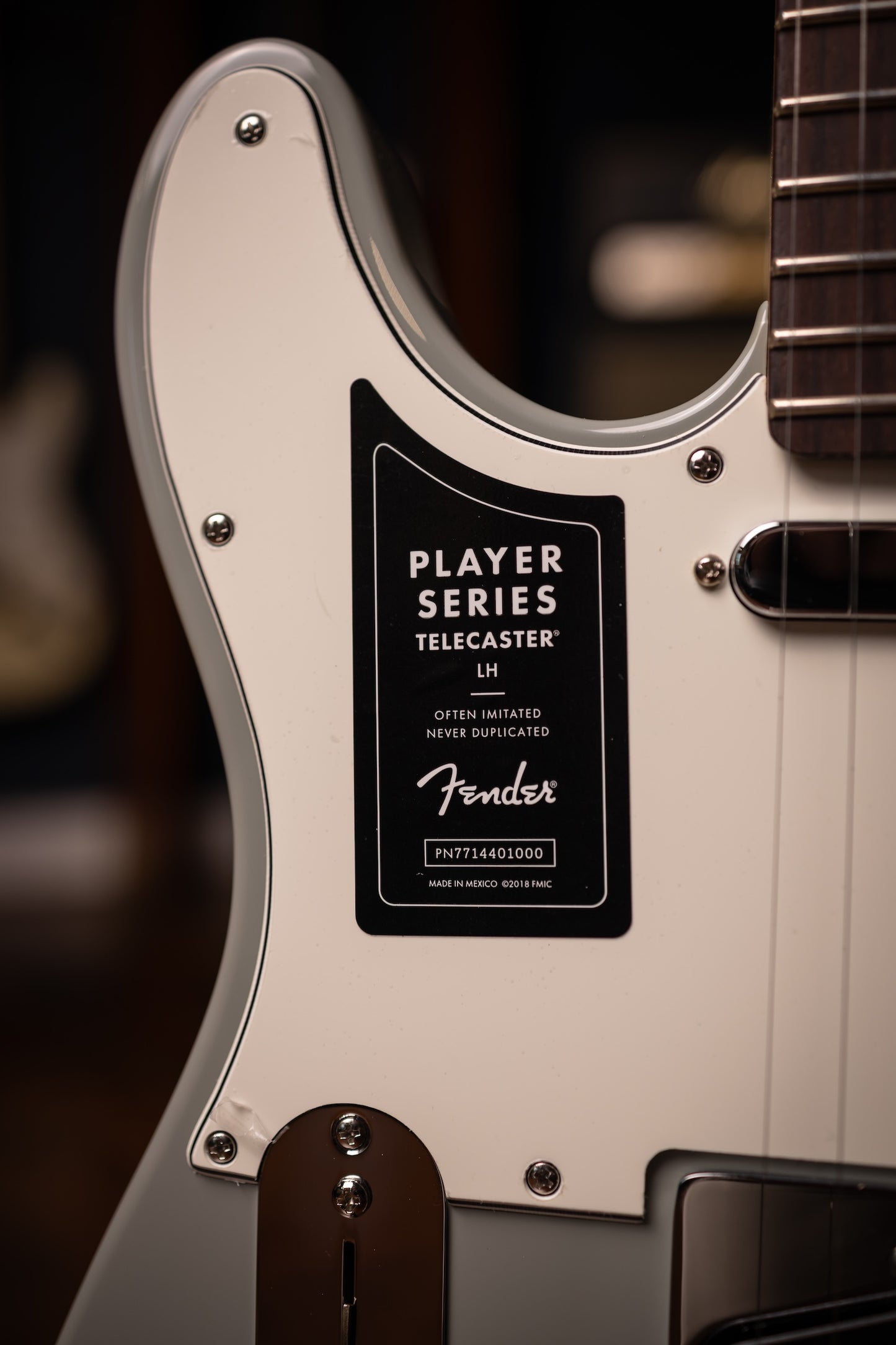 Fender Player II Telecaster Left-Handed Electric Guitar  - Cactus Grey