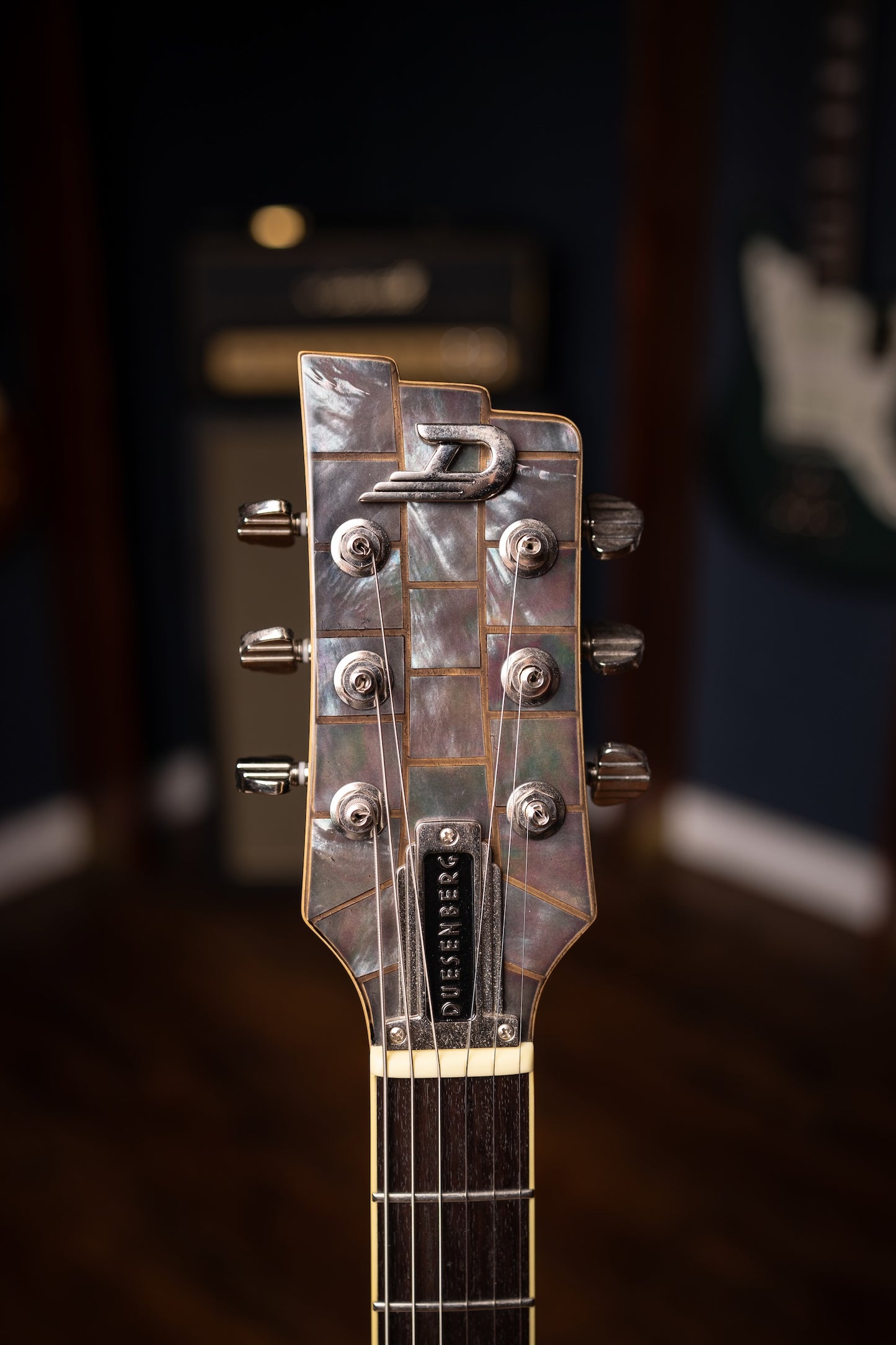 2016 Duesenberg Soundgarden Electric Guitar - Black Hole Sun (Stained Glass)