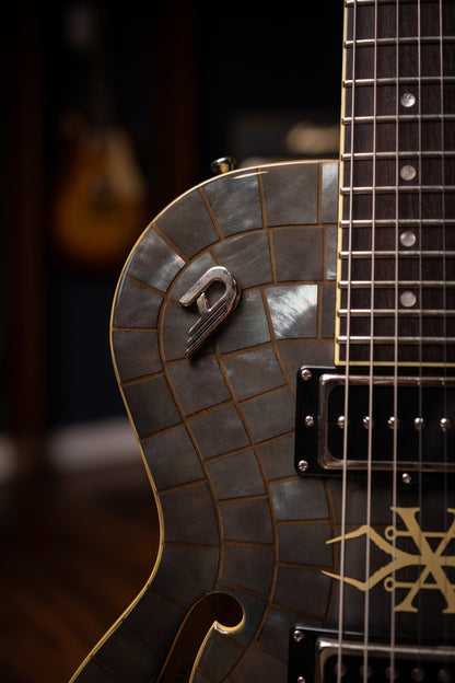2016 Duesenberg Soundgarden Electric Guitar - Black Hole Sun (Stained Glass)