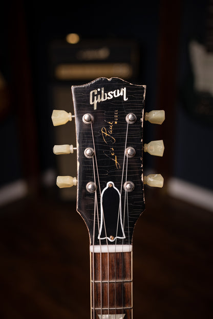 2014 Gibson Les Paul 1959 Reissue Electric Guitar - Heavy Aged Sunburst