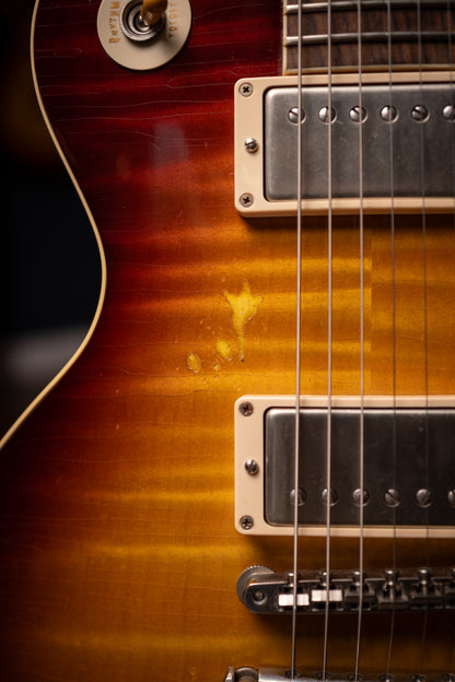 2014 Gibson Les Paul 1959 Reissue Electric Guitar - Heavy Aged Sunburst