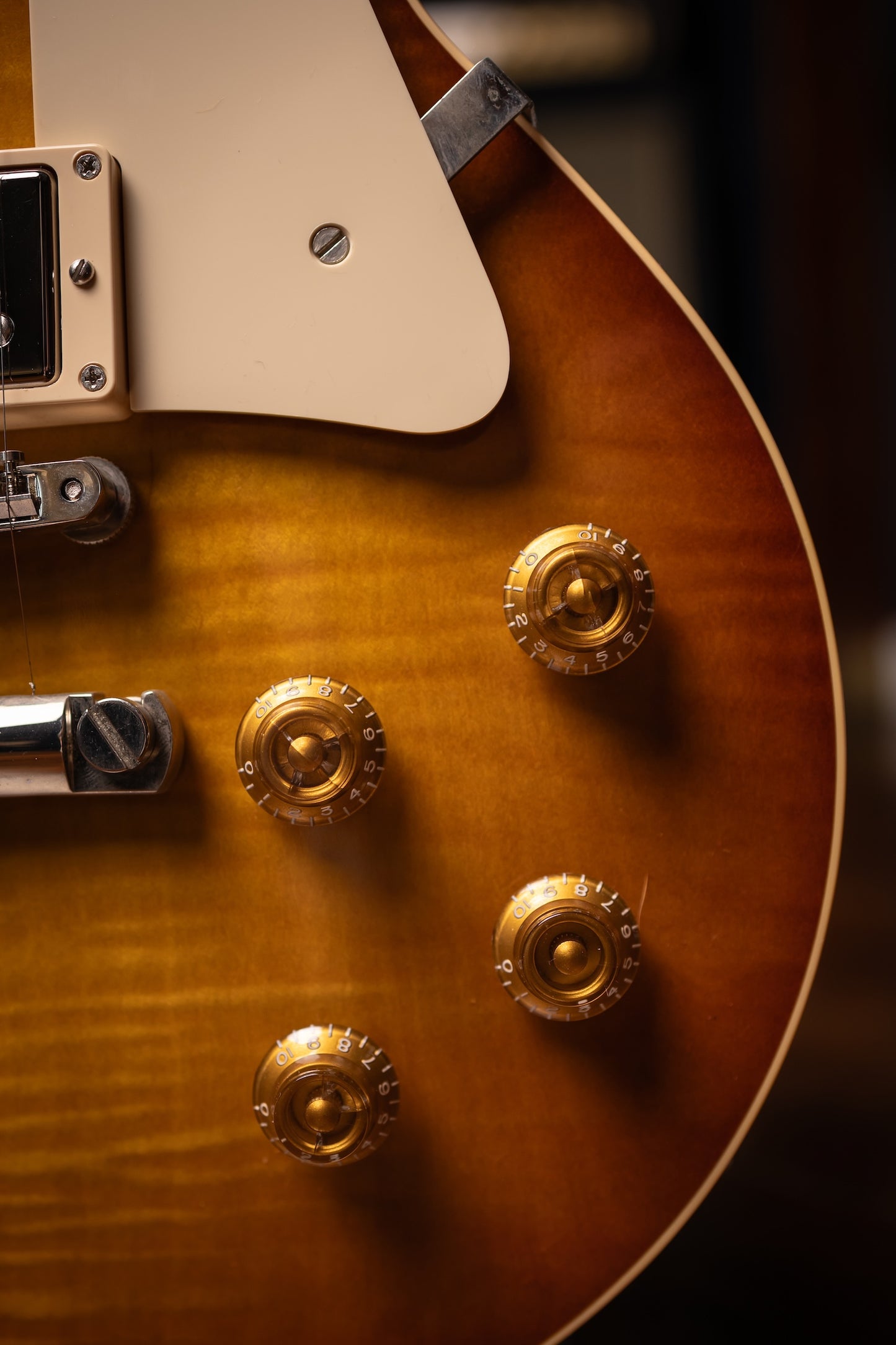 2014 Gibson Les Paul Long Scale Electric Guitar - Iced Tea Burst