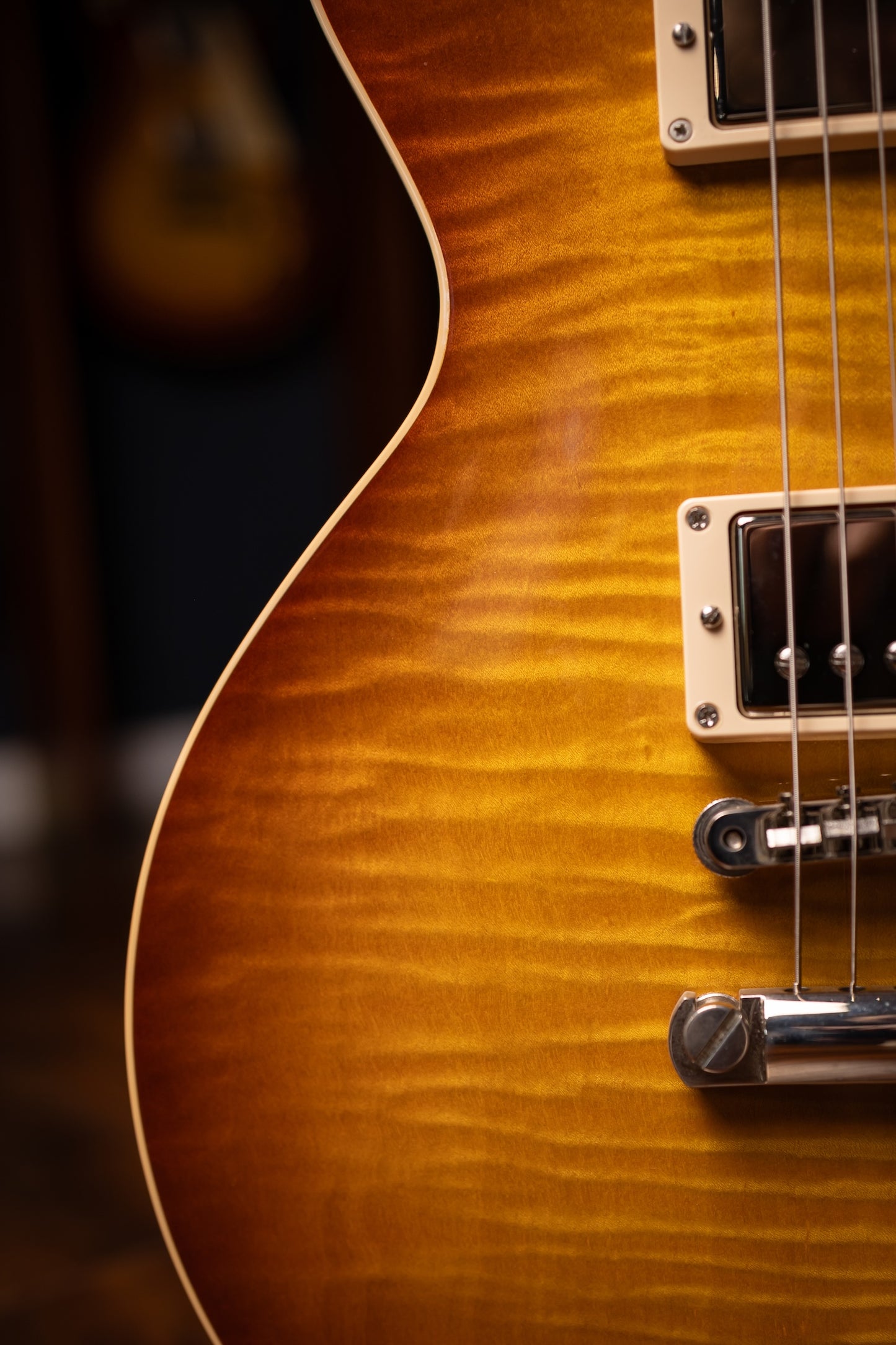 2014 Gibson Les Paul Long Scale Electric Guitar - Iced Tea Burst