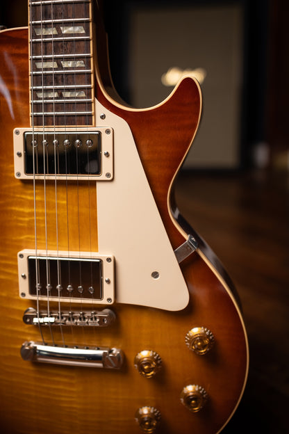 2014 Gibson Les Paul Long Scale Electric Guitar - Iced Tea Burst