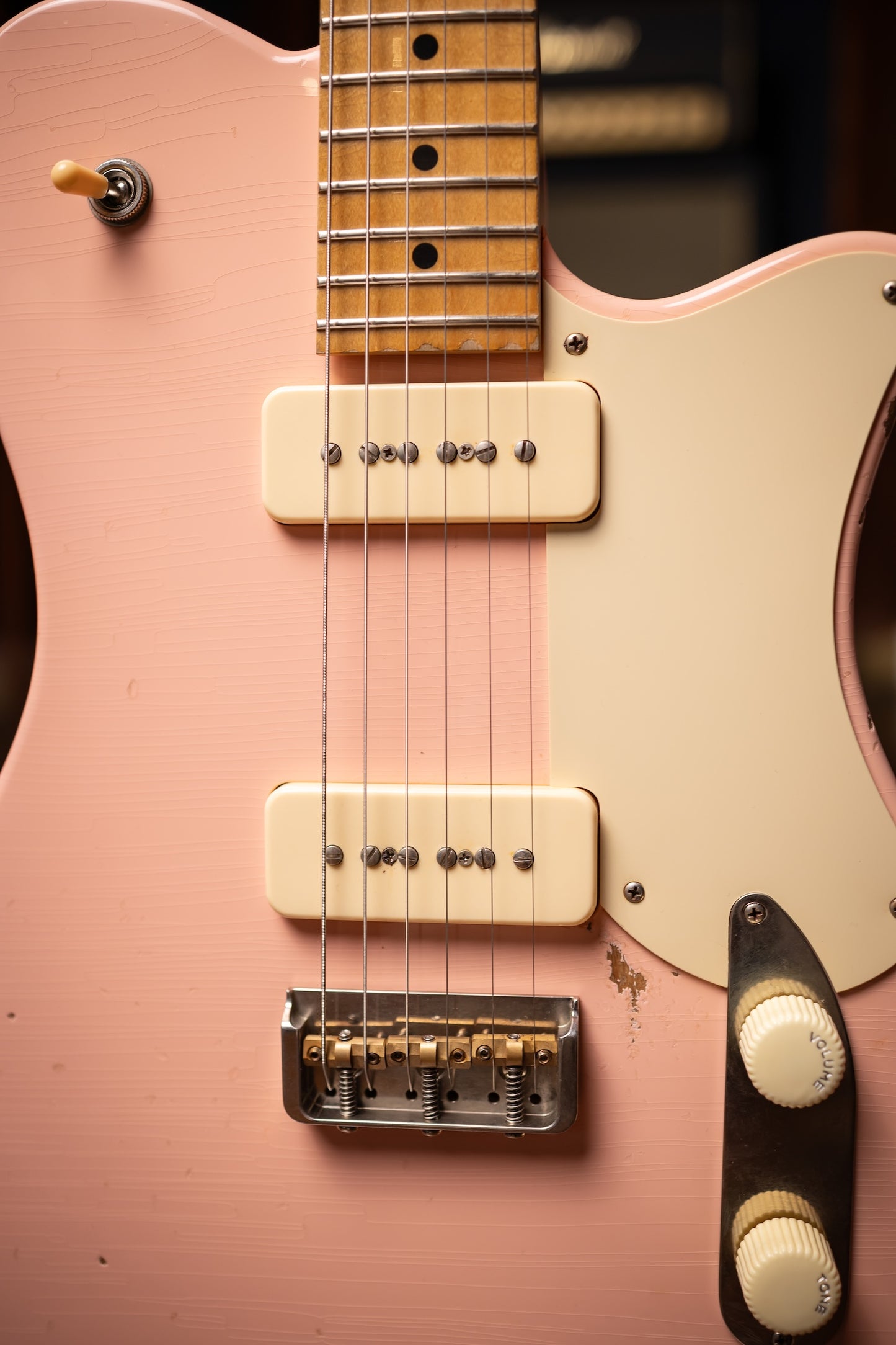 Starr Guitars Tomcat Electric Guitar - Shell Pink