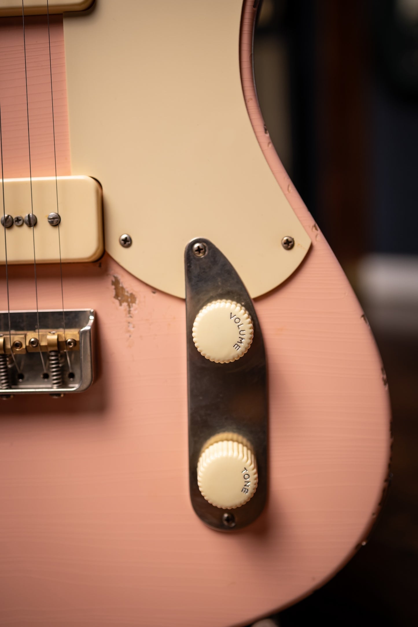 Starr Guitars Tomcat Electric Guitar - Shell Pink