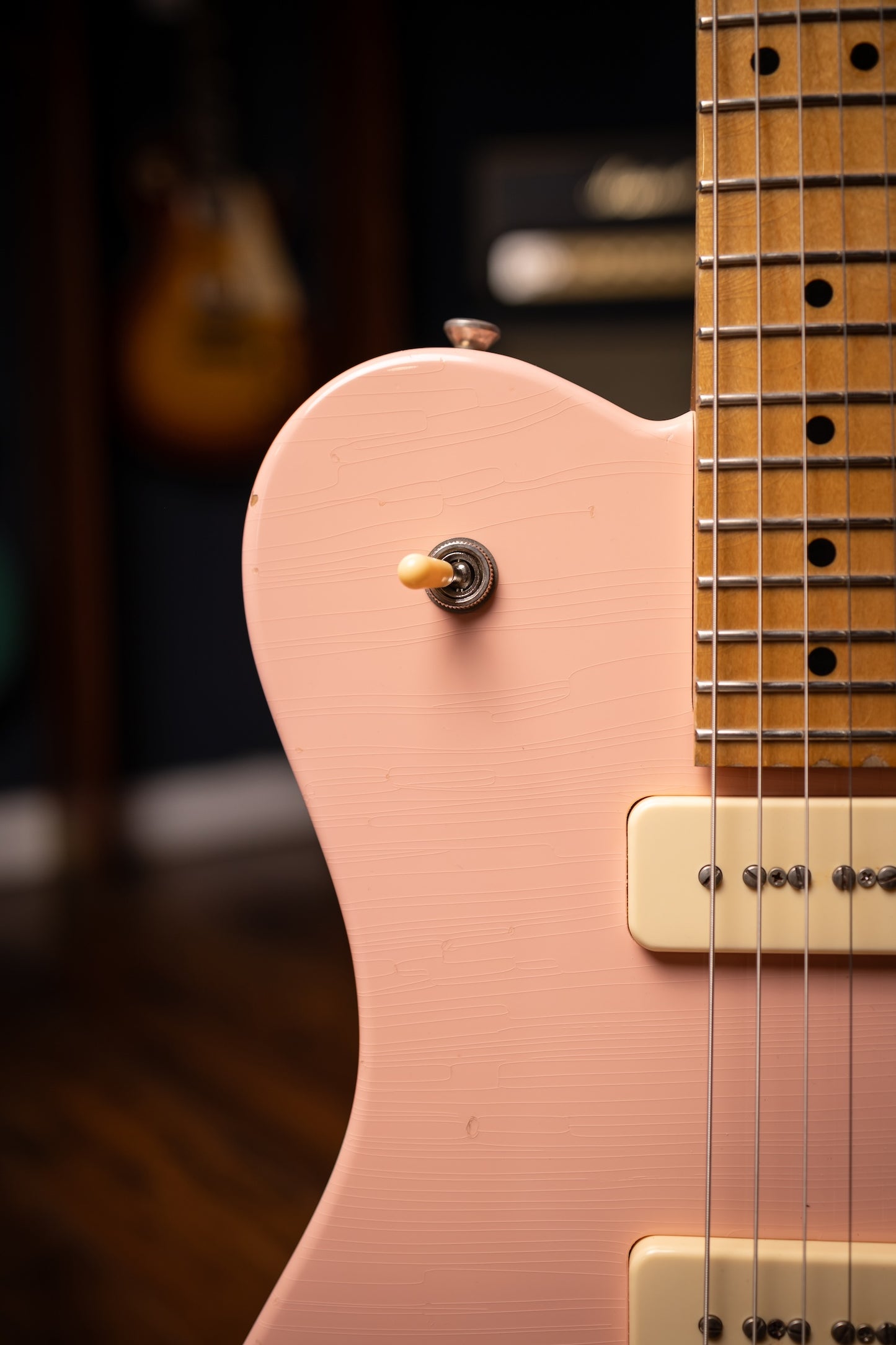 Starr Guitars Tomcat Electric Guitar - Shell Pink
