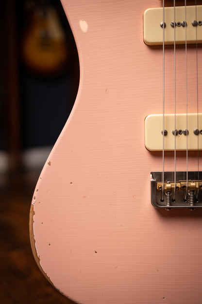 Starr Guitars Tomcat Electric Guitar - Shell Pink