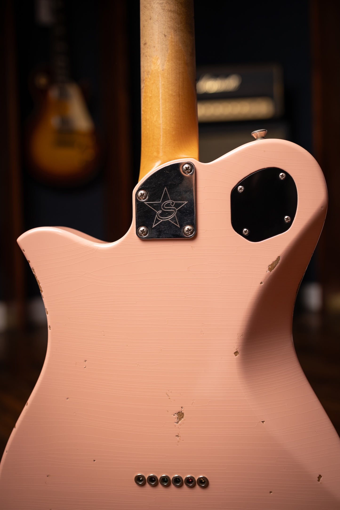 Starr Guitars Tomcat Electric Guitar - Shell Pink