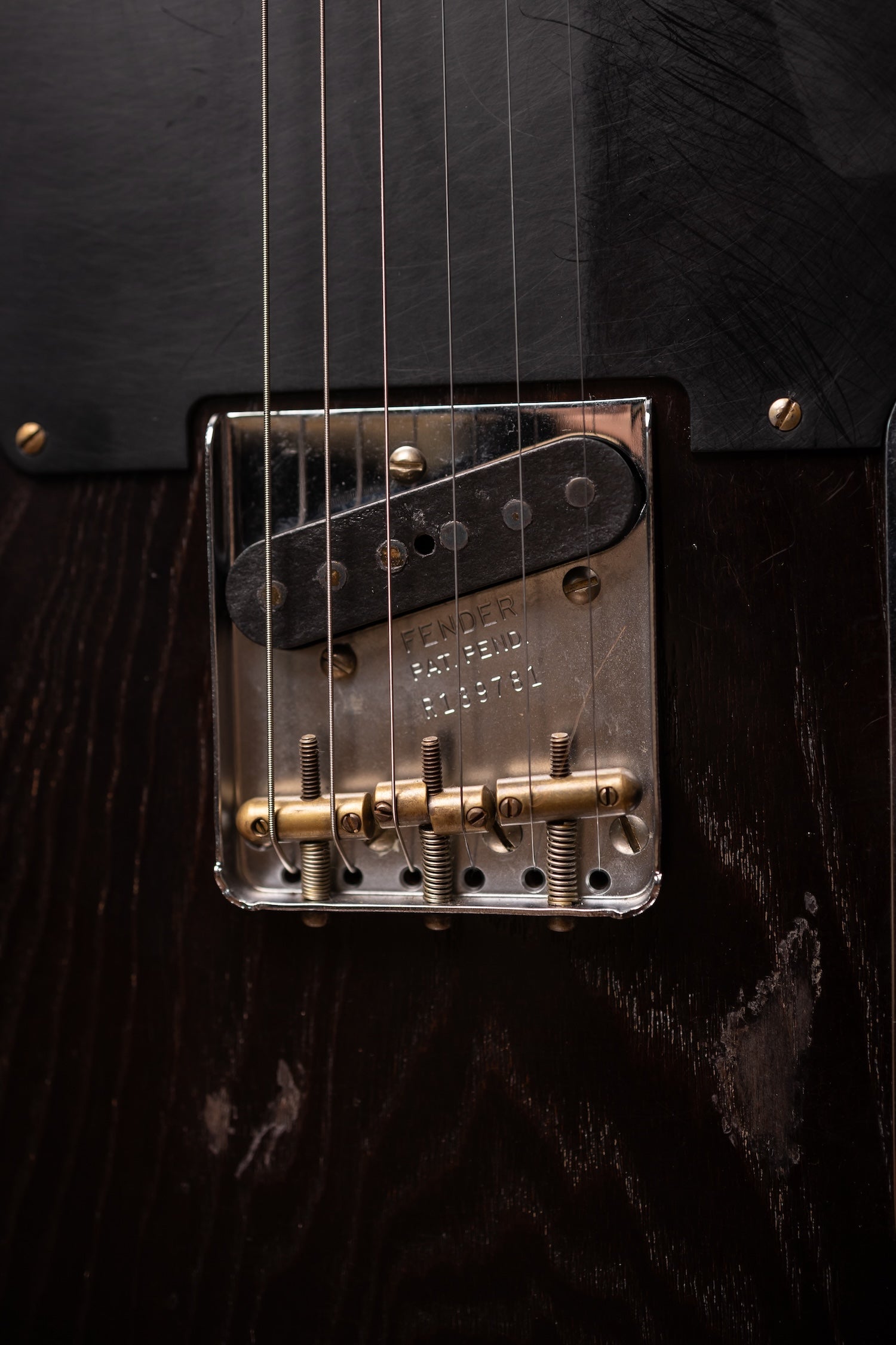 Fender Limited Edition Roasted Reverse '50s Telecaster Heavy Relic, 1-Piece Roasted Quartersawn Maple Neck Electric Guitar - Ebony Transparent (Copy)