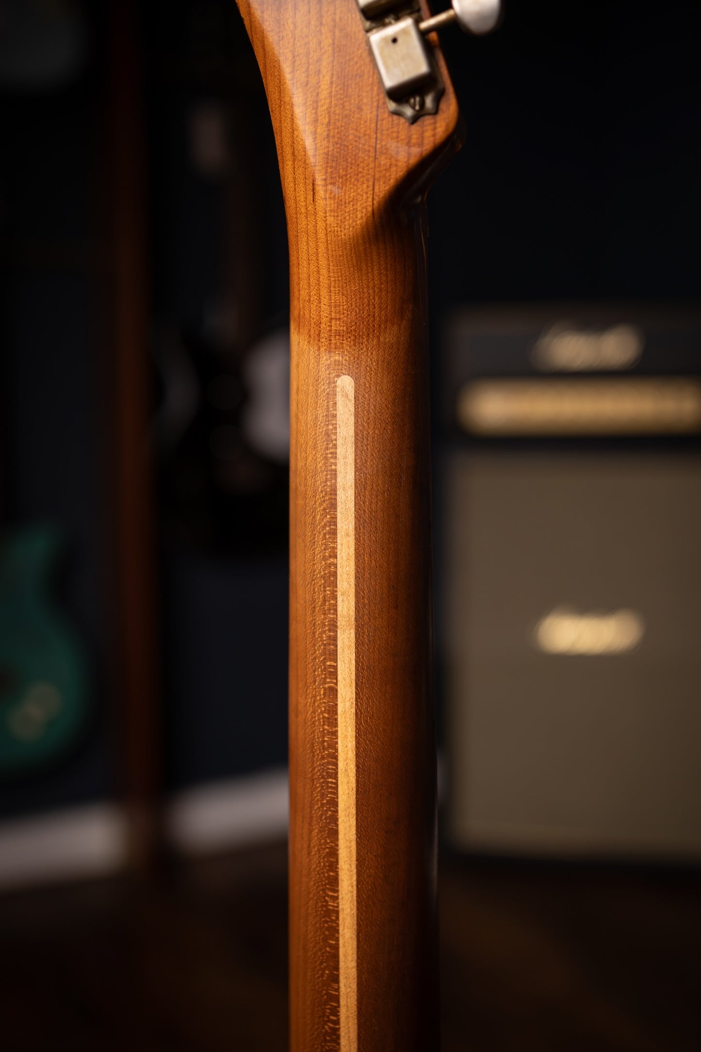 Fender Limited Edition Roasted Reverse '50s Telecaster Heavy Relic, 1-Piece Roasted Quartersawn Maple Neck Electric Guitar - Ebony Transparent (Copy)