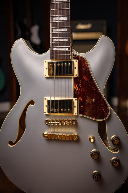 2020s Ibanez Artcore AS73 Electric Guitar - Silver