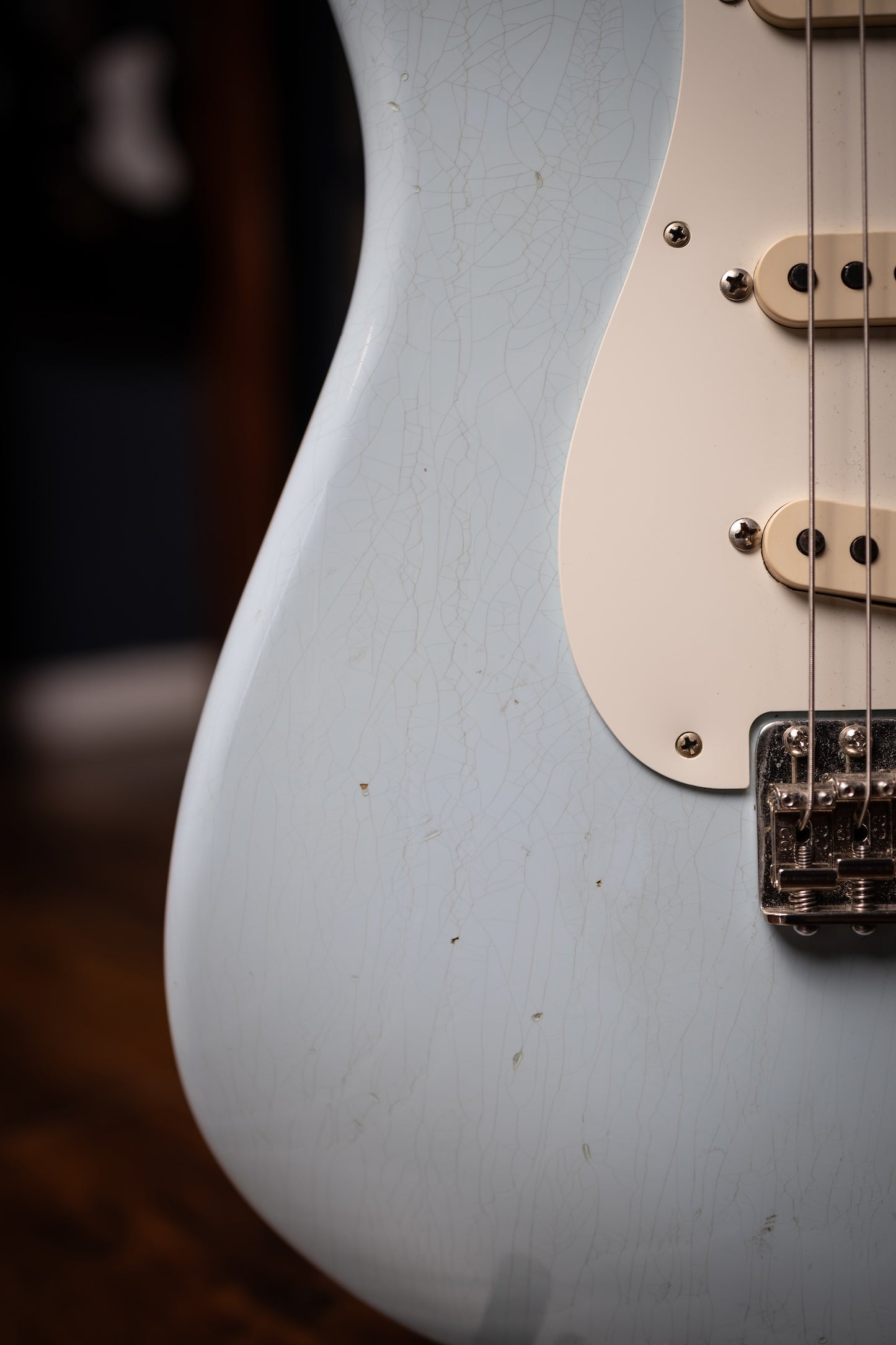 2005 Fender Custom Shop 1956 Stratocaster Electric Guitar - Daphne Blue