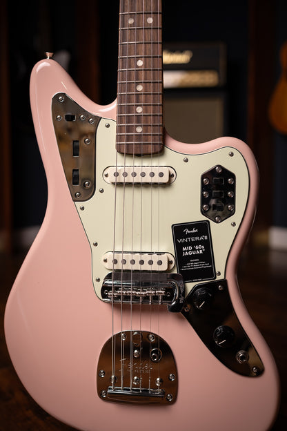 Fender  Vintera III Mid '60s Jaguar Electric Guitar - Shell Pink
