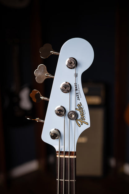 Fender Vintera® III Early '60s Jazz Bass®, Rosewood Fingerboard Electric Bass - Sonic Blue