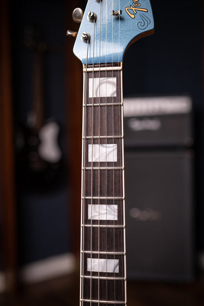 Fender Custom Shop 1967 Jazzmaster DLX Closet Classic Electric Guitar - Aged Lake Placid Blue