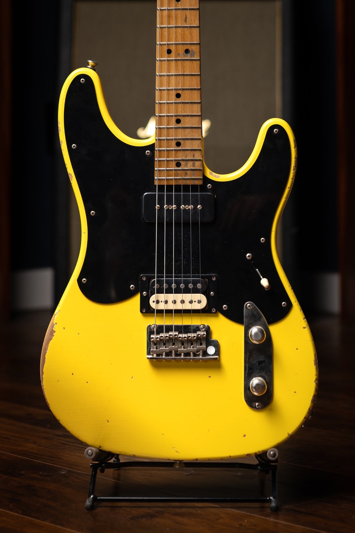 Starr Guitar Maverick - Graffiti Yellow