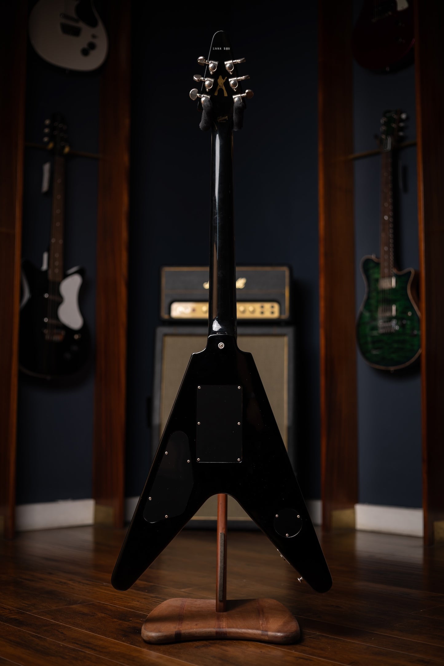 2007 Gibson Zakk Wylde Signature Flying V Electric Guitar - Bullseye