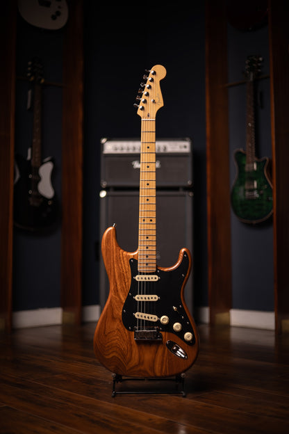 Fender Limited Edition American Ultra II Stratocaster®, Roasted Maple Fingerboard Electric Guitar - Natural