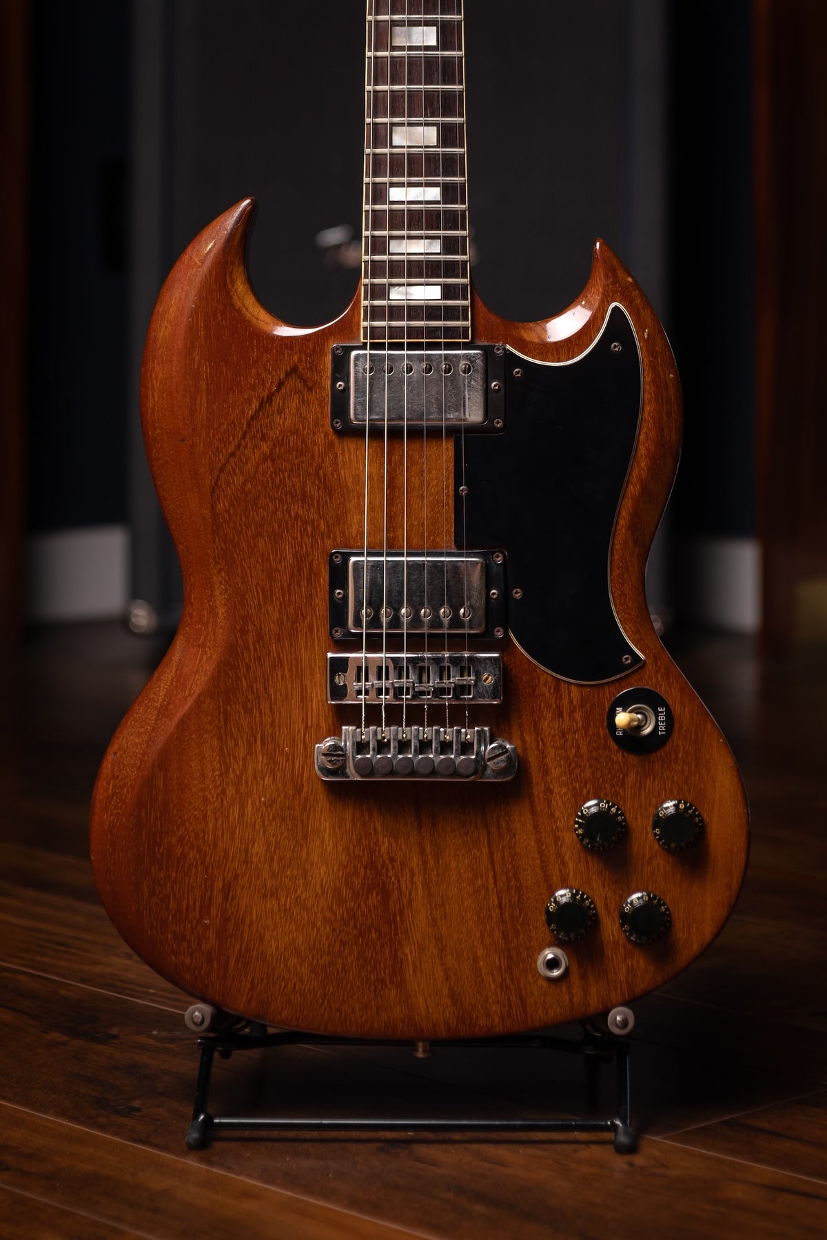 1970s Gibson SG Electric Guitar - Walnut