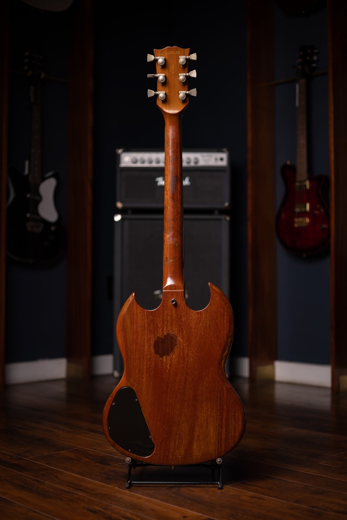1970s Gibson SG Electric Guitar - Walnut