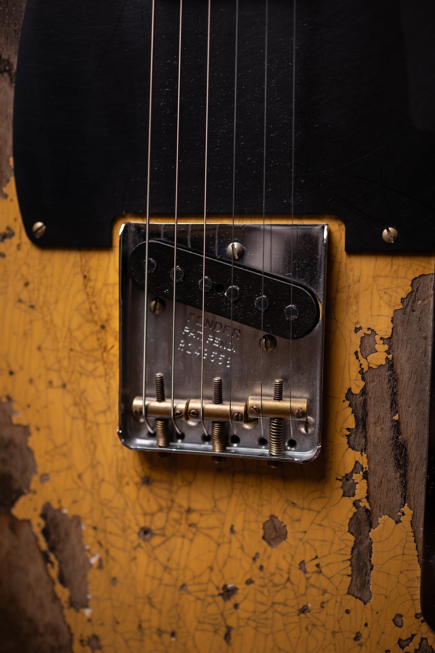 1952 Telecaster Super Heavy Relic 1-Piece Quartersawn Maple Neck - Aged Nocaster Blonde
