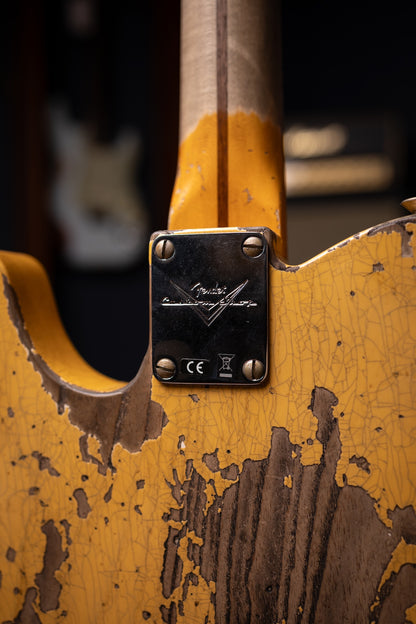 1952 Telecaster Super Heavy Relic 1-Piece Quartersawn Maple Neck - Aged Nocaster Blonde