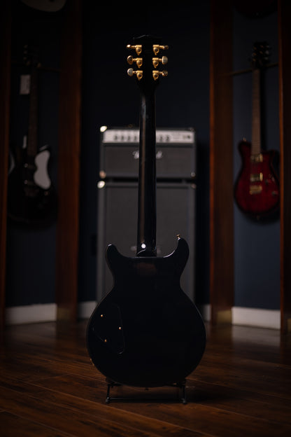 2002 Gibson Les Paul Double Cutaway Electric Guitar - Transparent Black